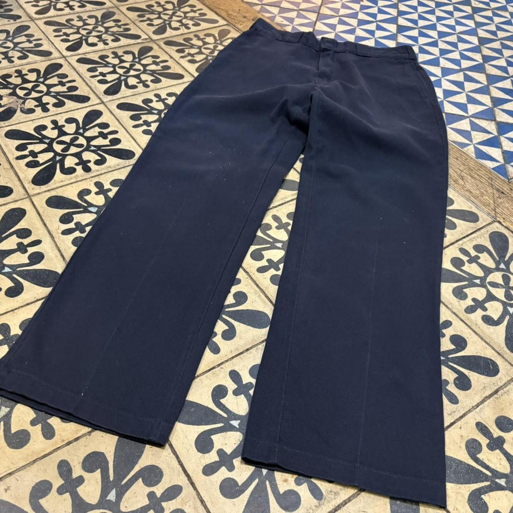 BR2401JN-F - Vintage retro essential Navy Dickies Chino Trousers pants casual workwear #skater #utility #workwear #straightleg #dickies