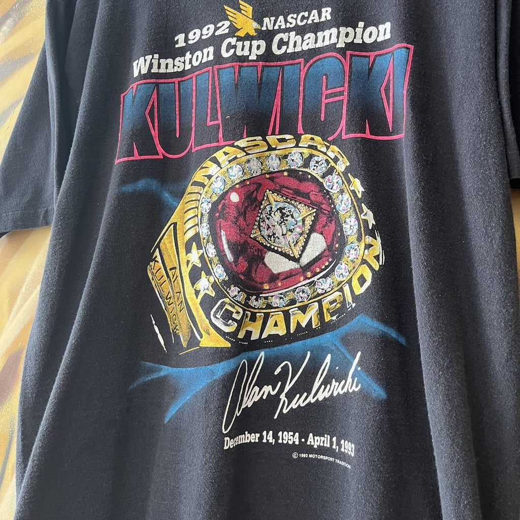 1993 NASCAR Winston Cup Champion Alan Kulwicki Graphic Tee