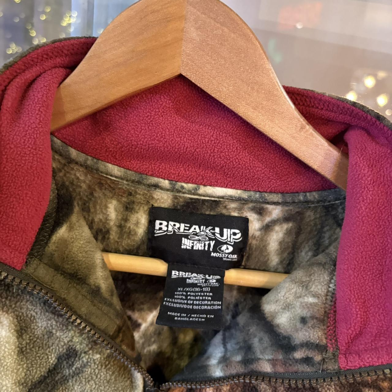 RTB083BR - Vintage Retro essential RealTree Camouflage Khaki Green Brown Field Hunting graphic print 1/4 zip Sweatshirt Fleece #camo #utility #realtree #hunting