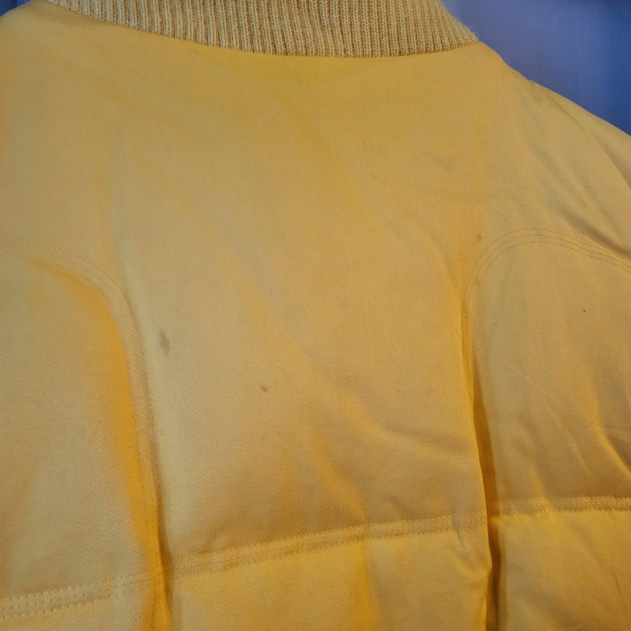 WCJ001 - Vintage retro Yellow essential Nike gilet bodywarmer down sleeveless puffer padded jacket coat branded with logo #nike #gilet #y2k #bodywarmer #alig