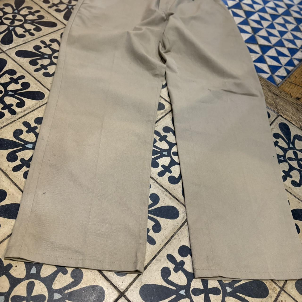 BR2306HU-F - Vintage Retro Essential Beige Dickies Trousers pants casual workwear #skater #utility #workwear #carpenter #dickies