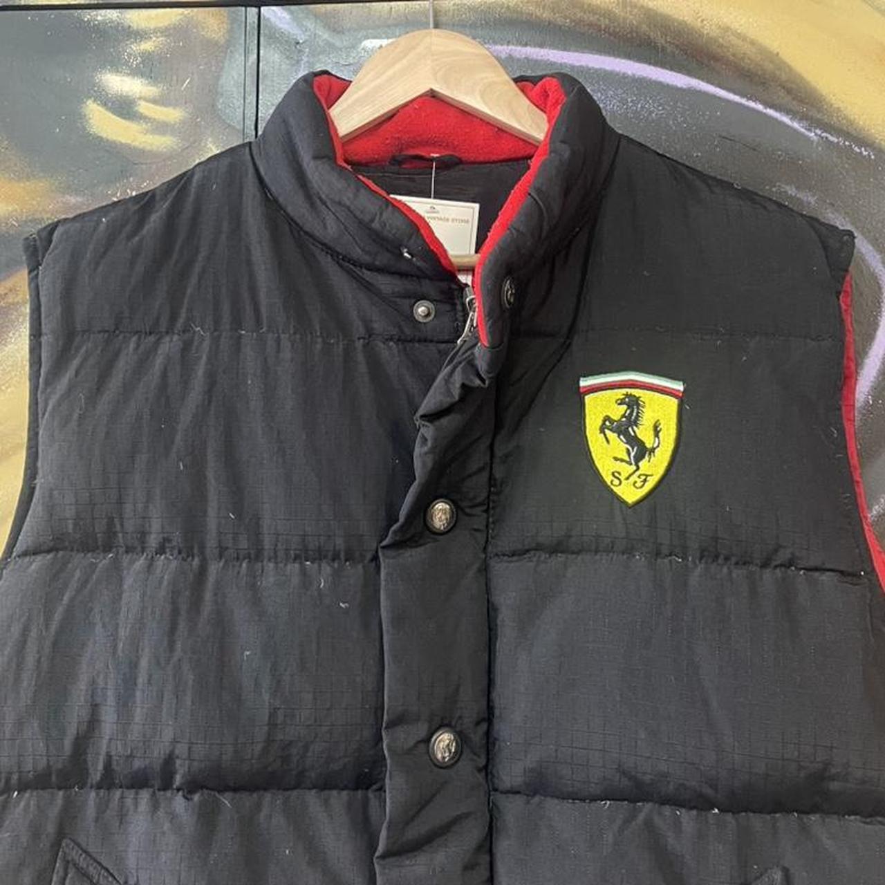 Y2K Ferrari Ripstop Gilet Puffer