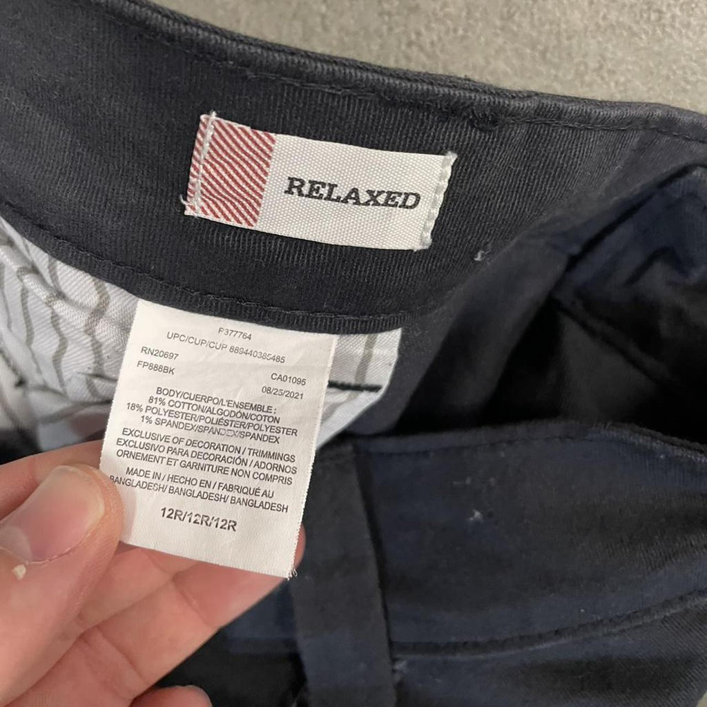 Dickies Black Cargo Skater Trousers Workwear Pants