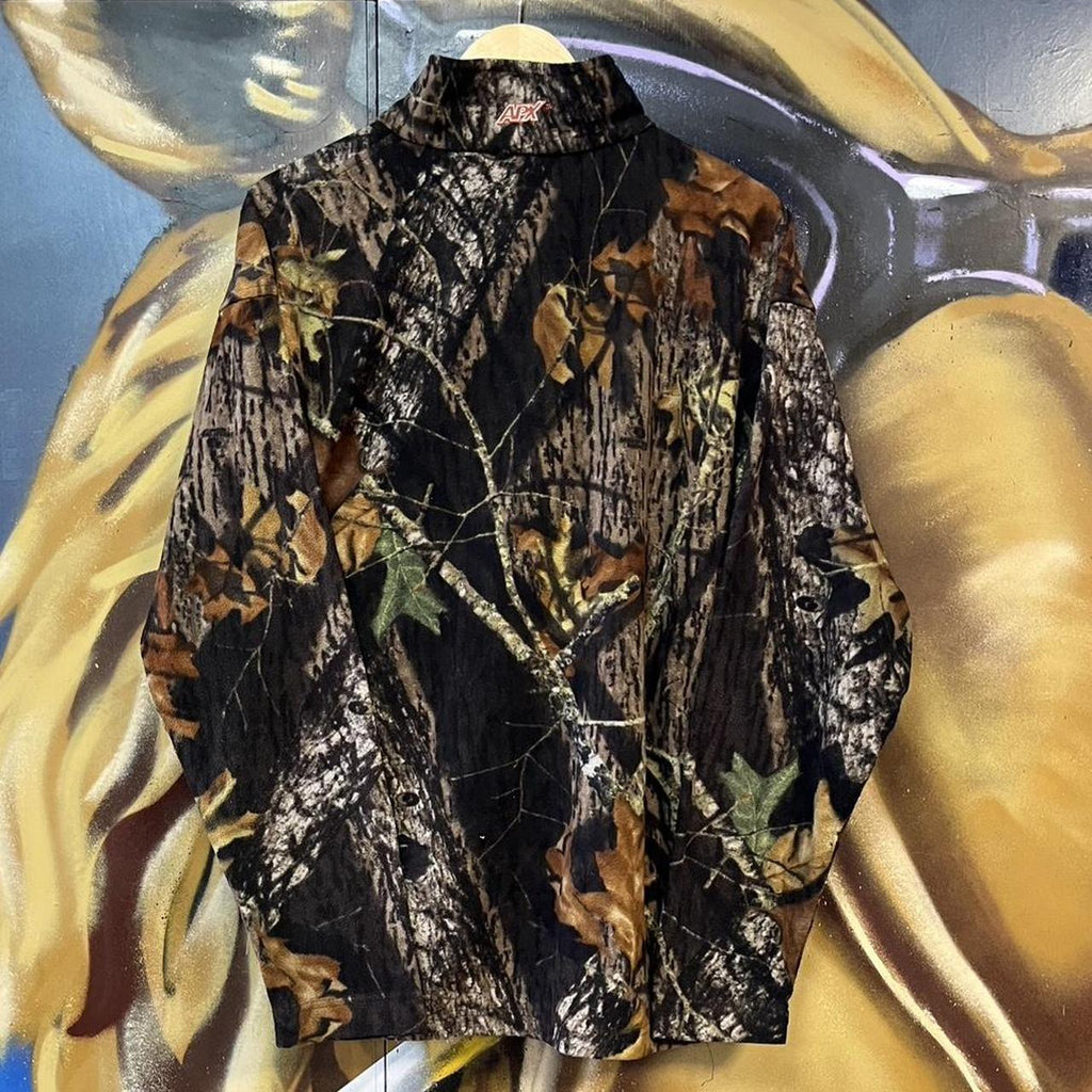 Mossy Oak RealTree Camo 1/4 Quarter Zip Fleece