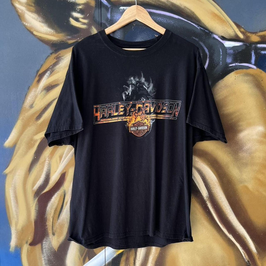 Harley Davidson Durango Flame Graphic Tee