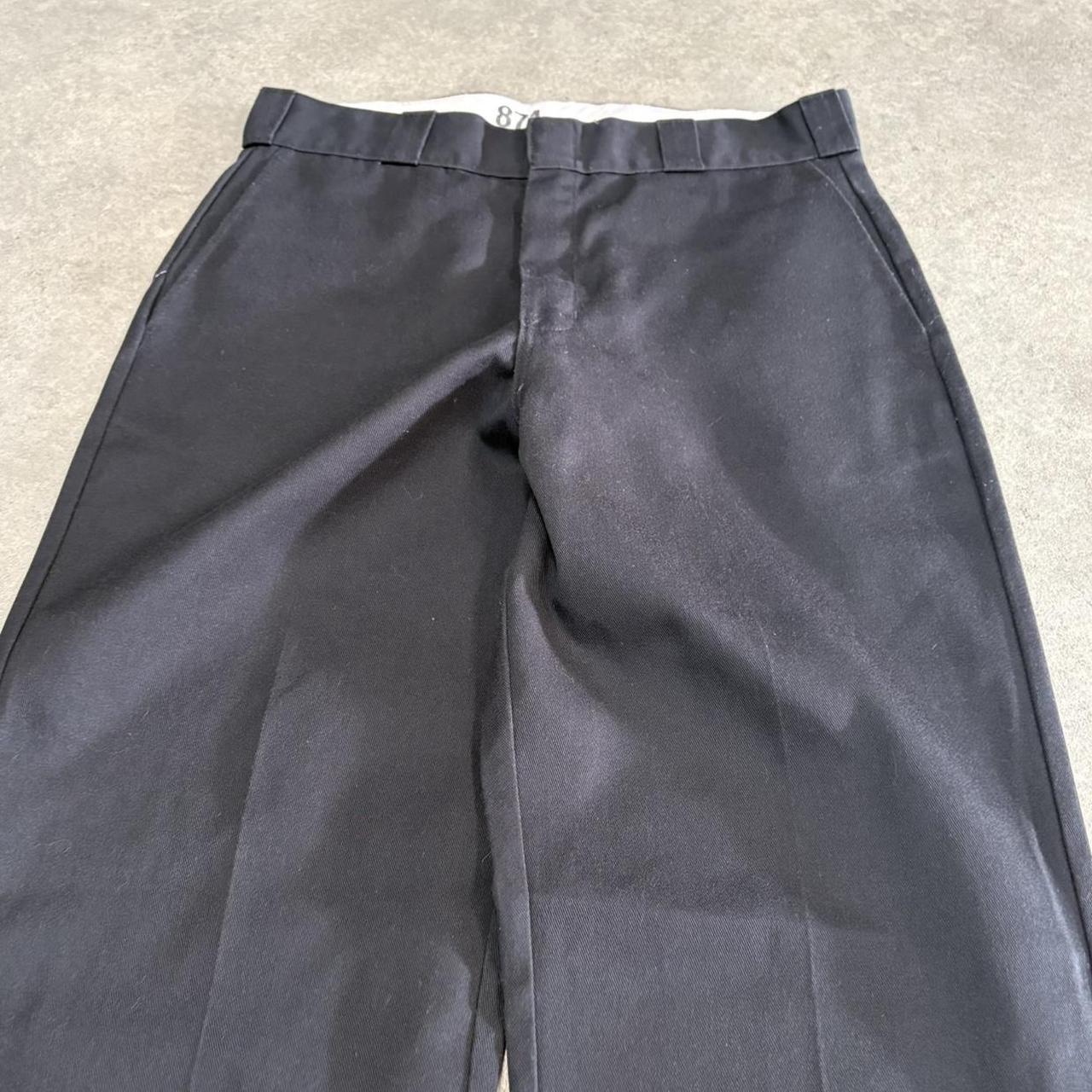 BR1912AAD-U - Vintage retro essential Black Dickies 874 Straight Leg Trousers pants casual workwear #skater #utility #workwear #straightleg #dickies