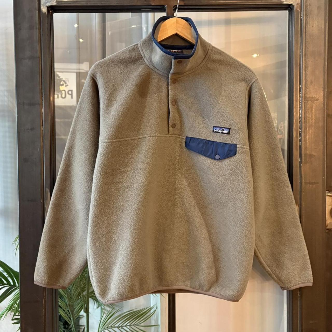 Patagonia Synchilla Snap T Fleece Mens Small Grey Pullover Quarter Zip USA Gorpcore Outdoor Jacket