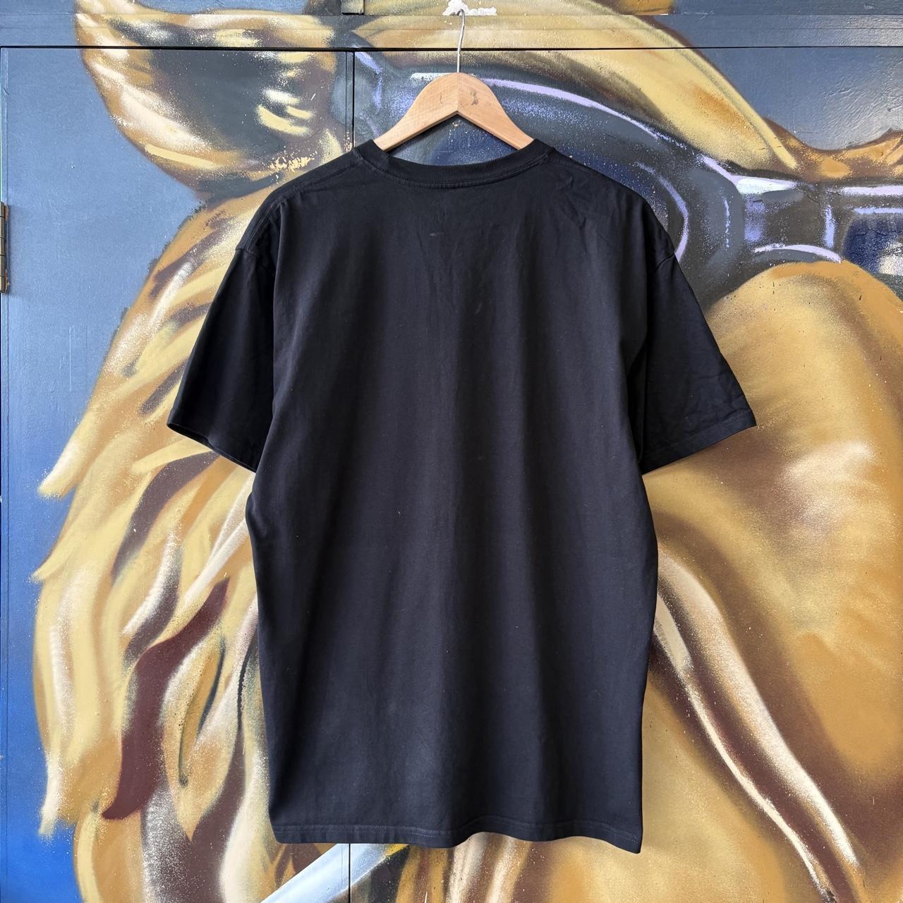 Carhartt WIP T shirt Mens Large Black Chase Minimal Plain Essential Workwear Tee Top 90s Y2K 00s