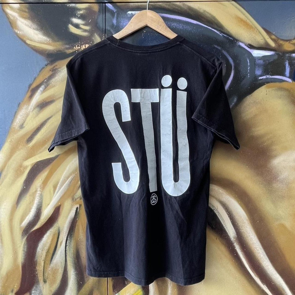 Stüssy Stock Wrap Around Graphic Tee