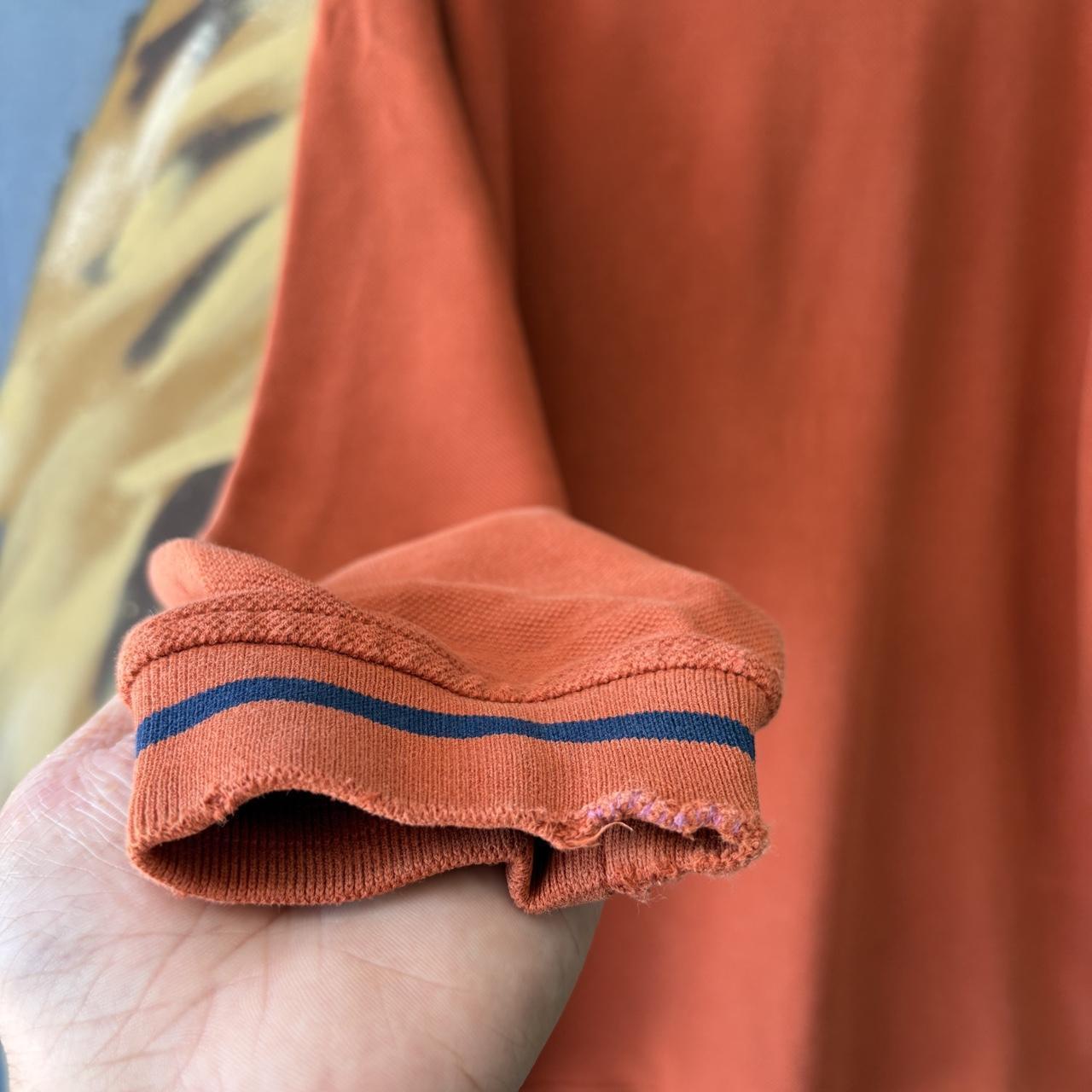 Vintage Fila Sweatshirt Mens Large Orange Spell Out Pullover Jumper Top 90s Y2K 00s