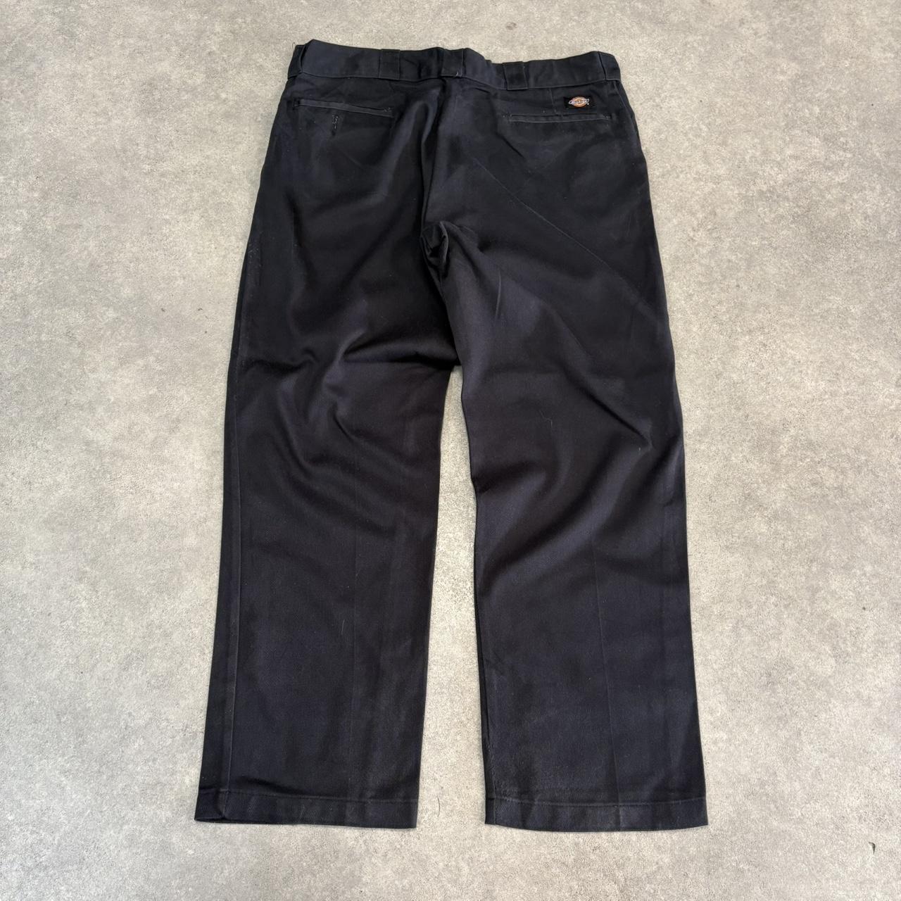 BR1011BB-U - Vintage retro Essential Black Dickies Trousers pants casual workwear #skater #utility #workwear #dickies #straightleg