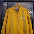 WDB008 - Vintage Retro Replay Yellow Essential Bomber Lightweight Windbreaker Full zip up jacket #y2k #replay #bomberjacket #featival