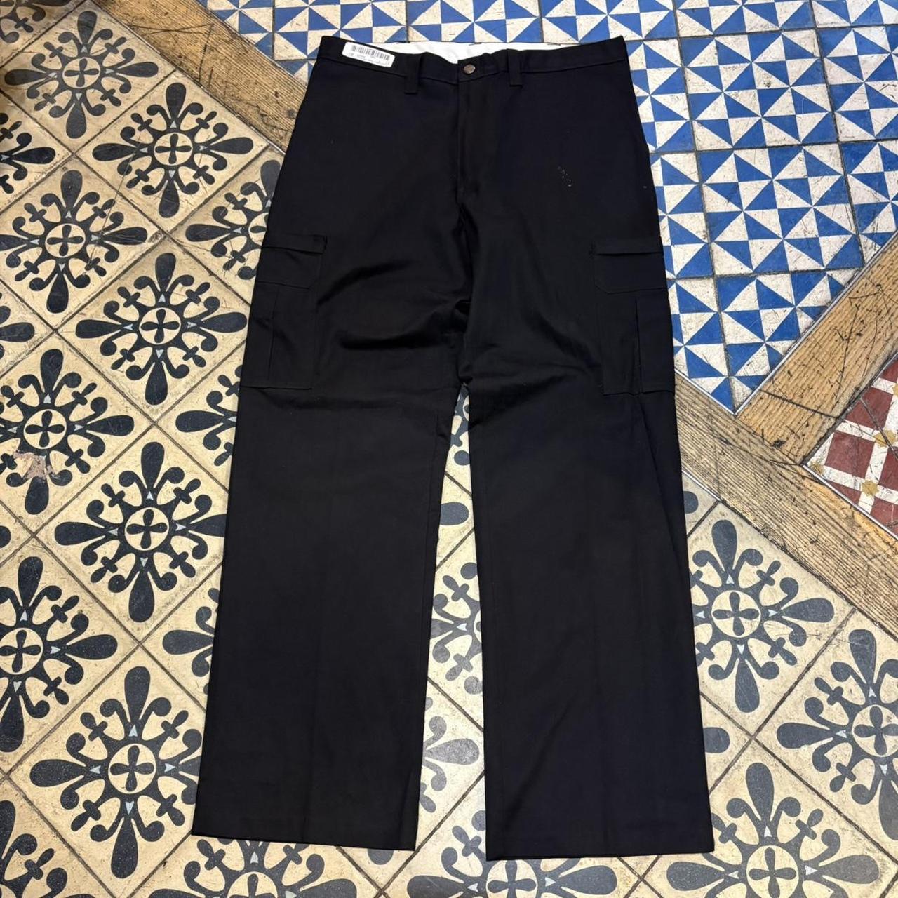 BR2306JB-P - Vintage retro essential Black Dickies carpenter cargo Trousers pants casual workwear #skater #utility #workwear #carpenter #dickies