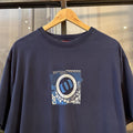 Vintage Animal T shirt Mens XXL Navy Blue Graffiti Style Box Logo Graphic Print Skate Surf Tee Top 90s Y2K 00s