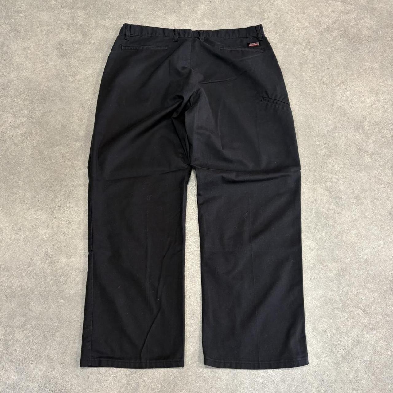 BR1011AX-U - Vintage retro essential  Black Dickies Straight Leg Trousers pants casual workwear #skater #utility #workwear #carpenter #brand