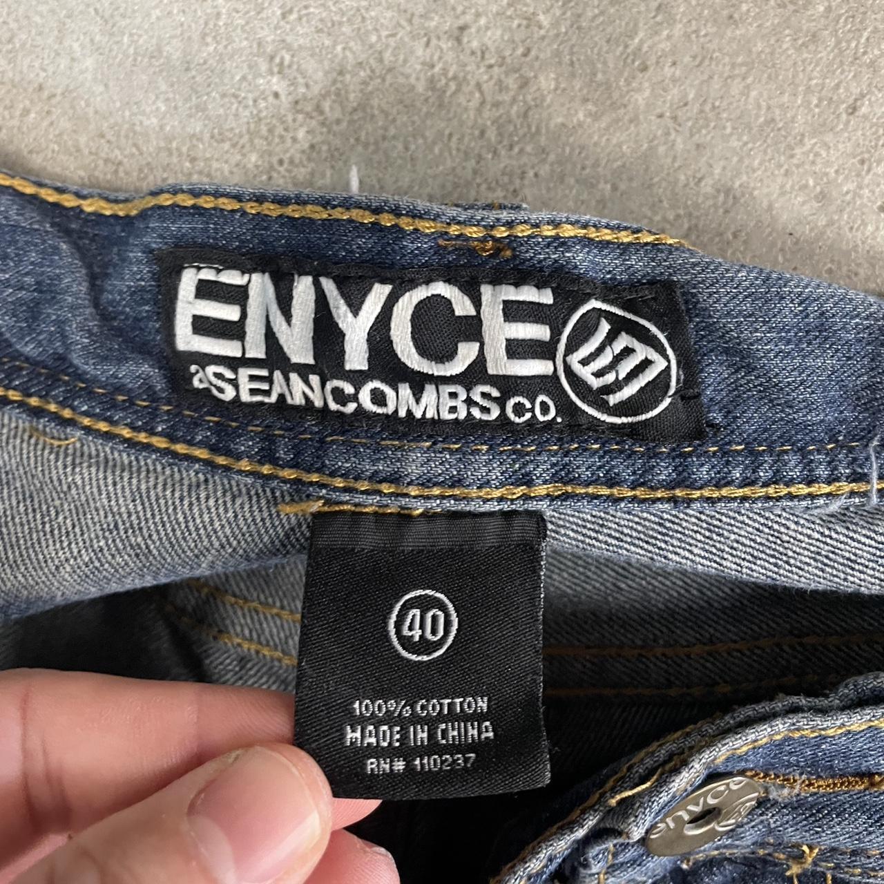 Enyce Baggy Y2K Hiphop Dark Wash Denim Jeans