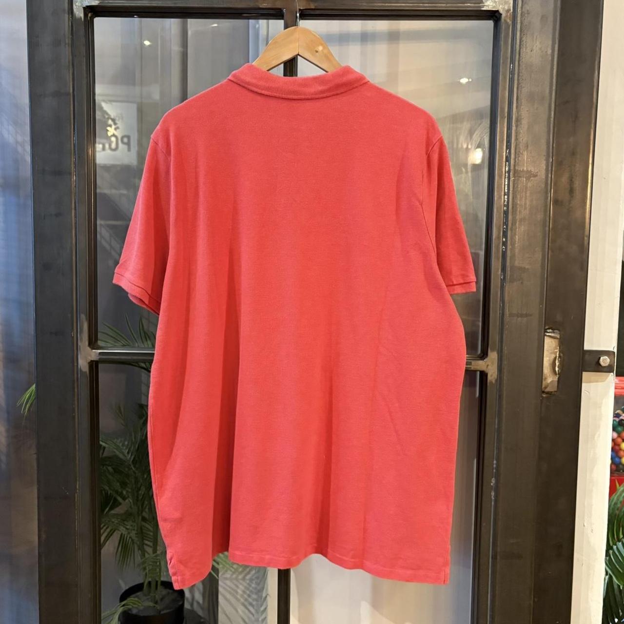 BR1209LO-P - Vintage Ralph Lauren Plain Pink Short Sleeve collared button up polo shirt top #Y2K #preppy #chiefkeef #smartcasual #oldmoney