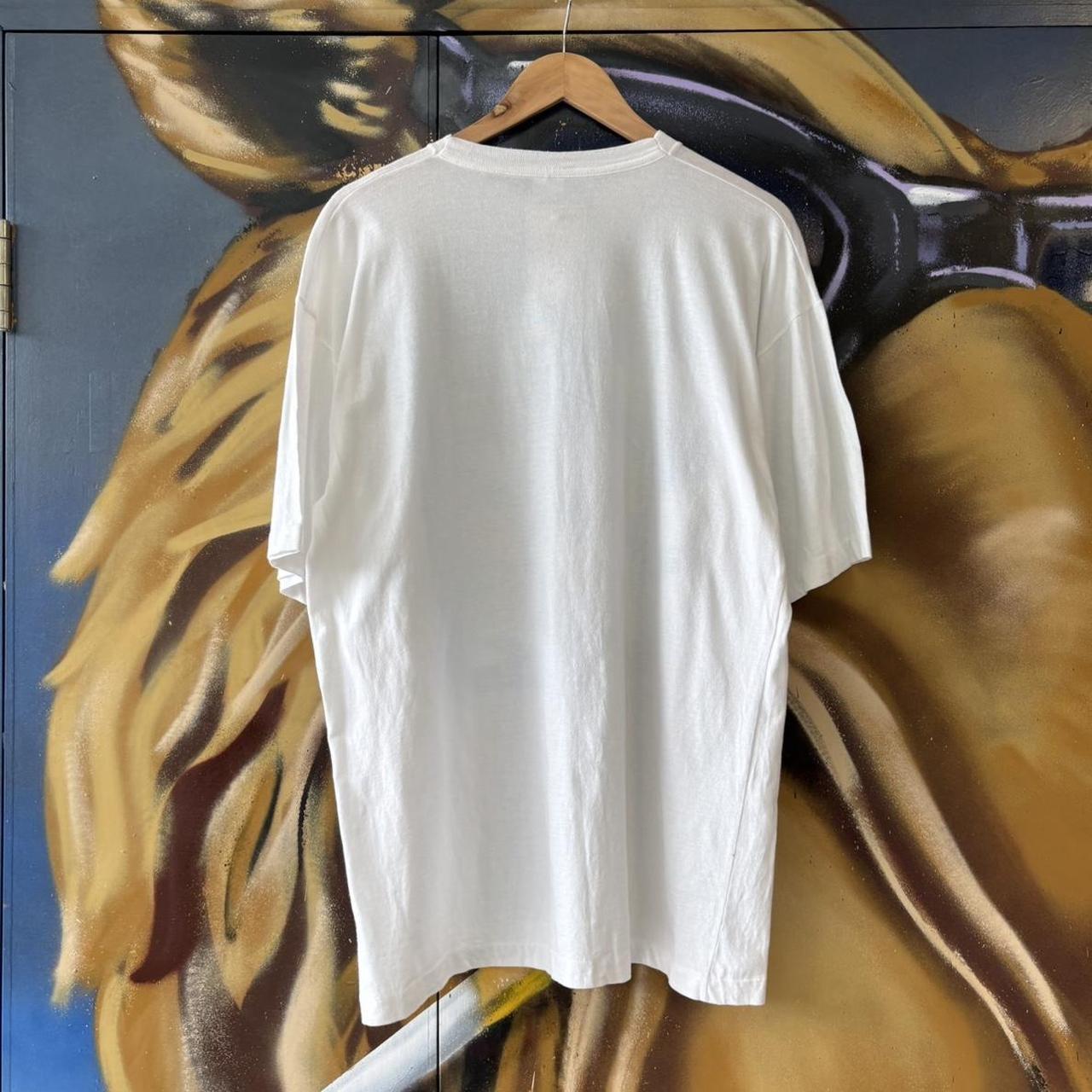 Vintage Holsten Pils T Shirt Mens XL White Beer Graphic Single Stitch Promo Alcohol Tee Top 90s Y2K