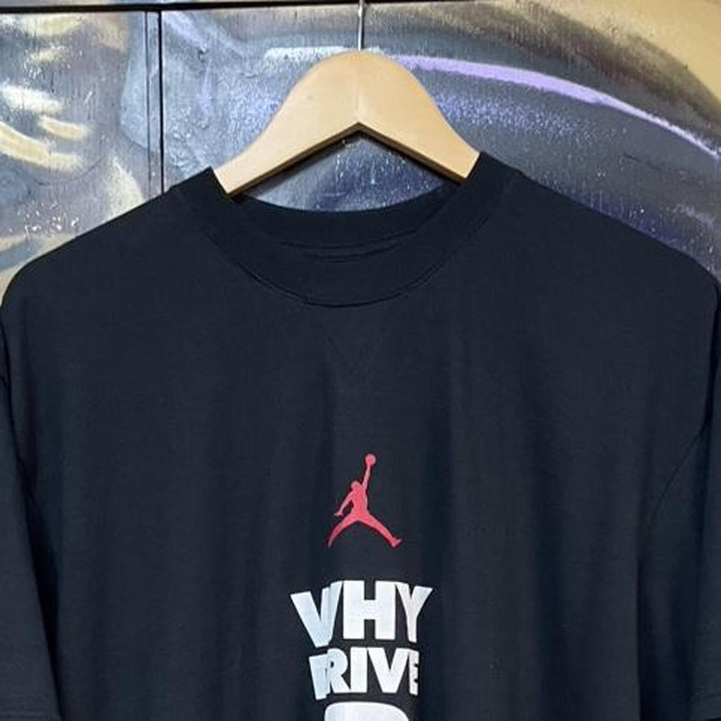Air Jordan ‘Why Drive?’ Slogan Graphic NBA Jumpman Tee