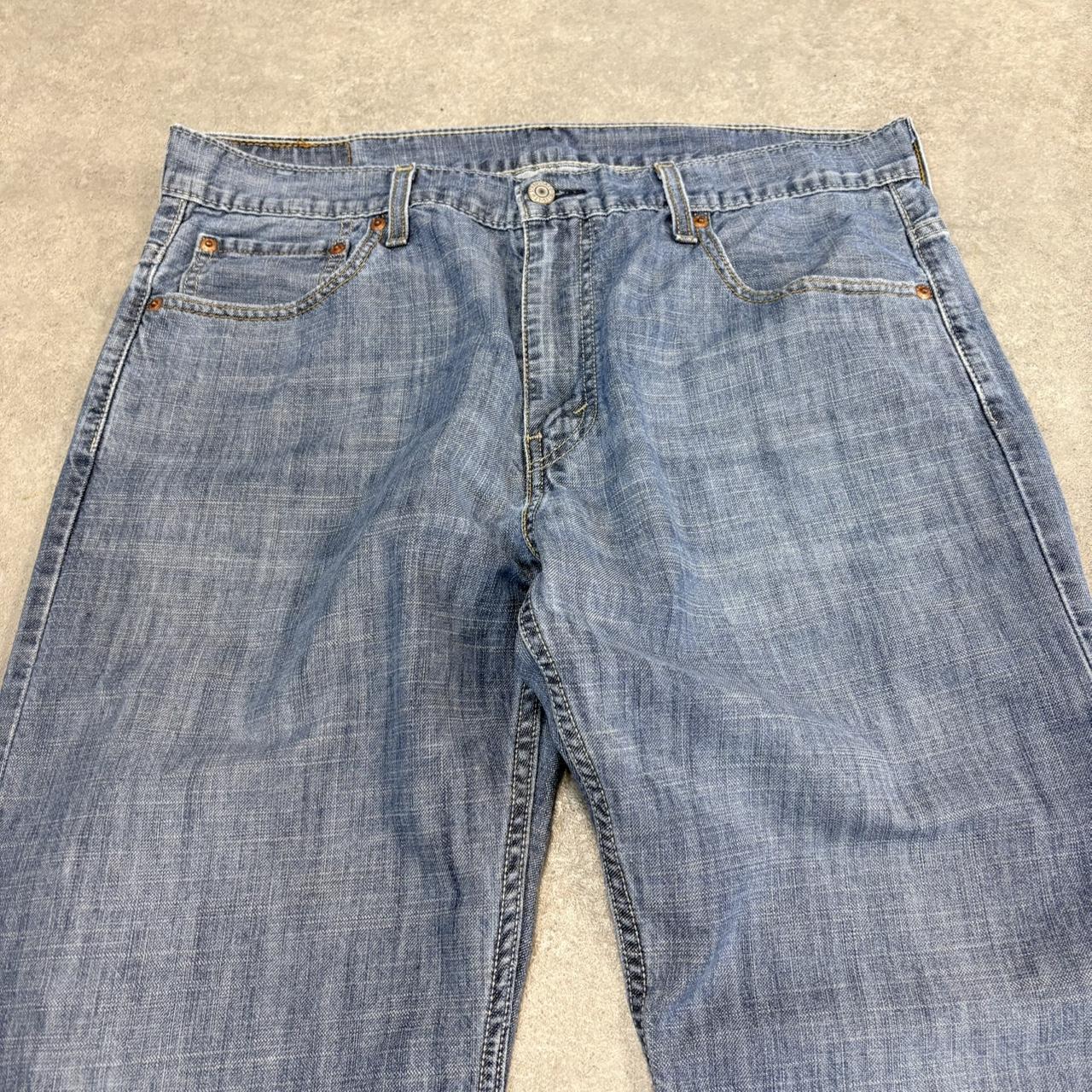 BR1912AIY-U - Vintage retro essential  Levi’s 569 Loose Straight Leg Mid Blue Wash Denim Jeans Trousers pants #denim #levis #levis569 #jeans #loosefit