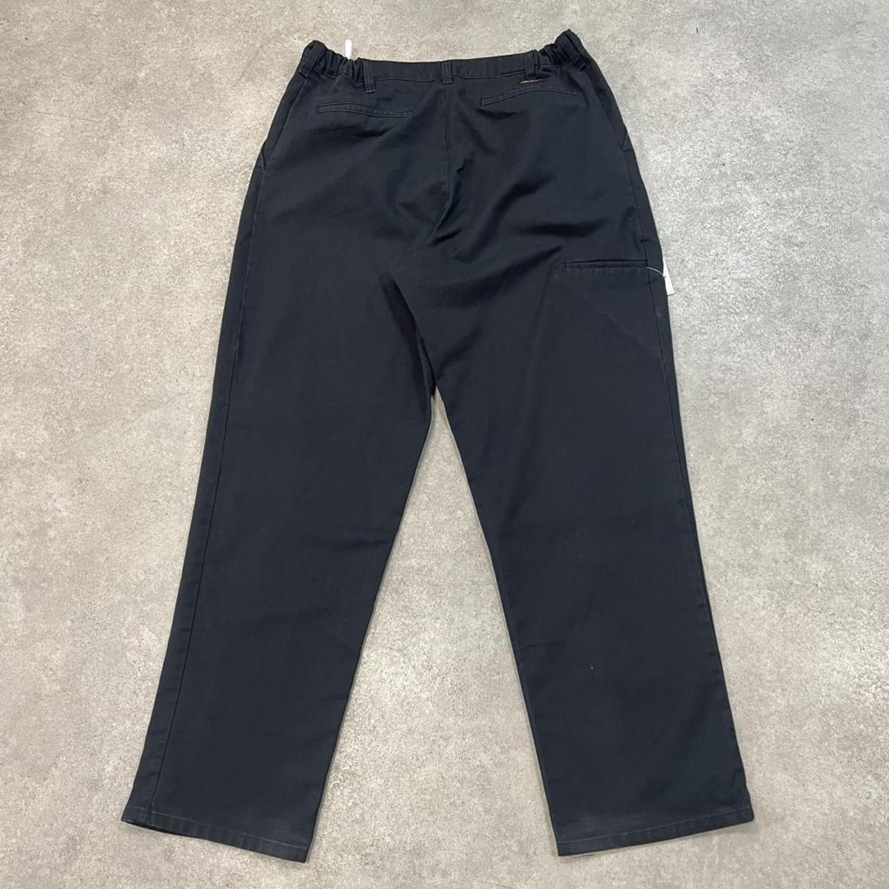 Dickies Black Chino Skater Trousers Workwear Pants