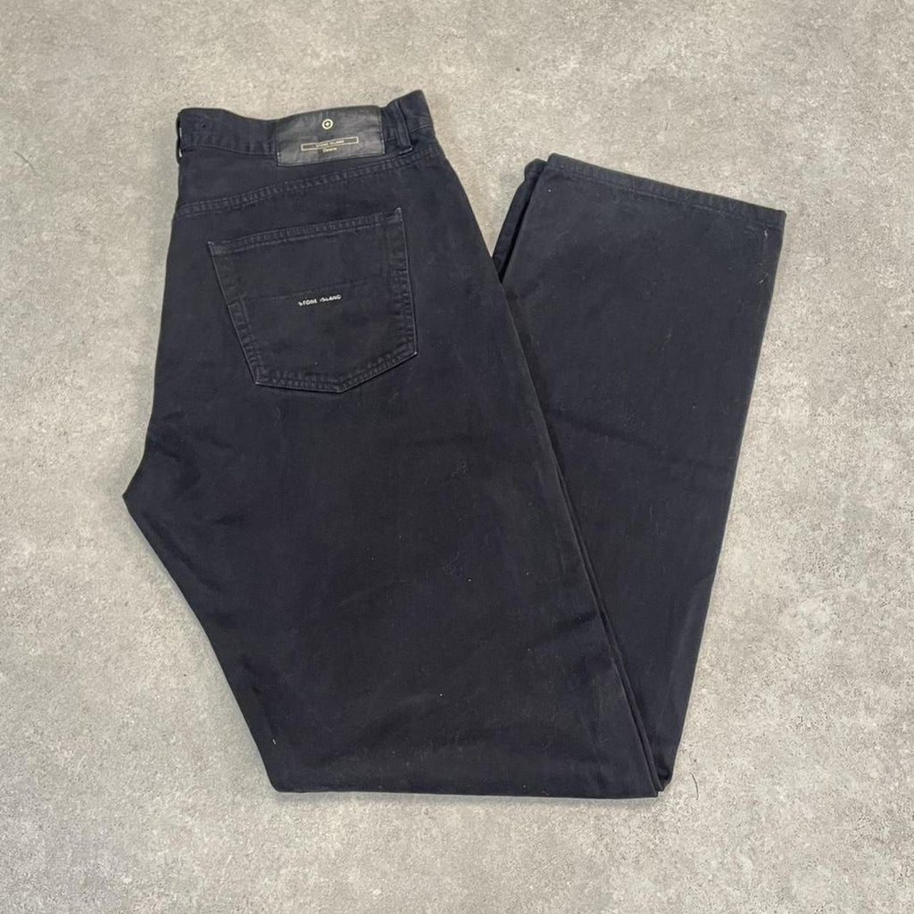 Stone Island Black Trousers