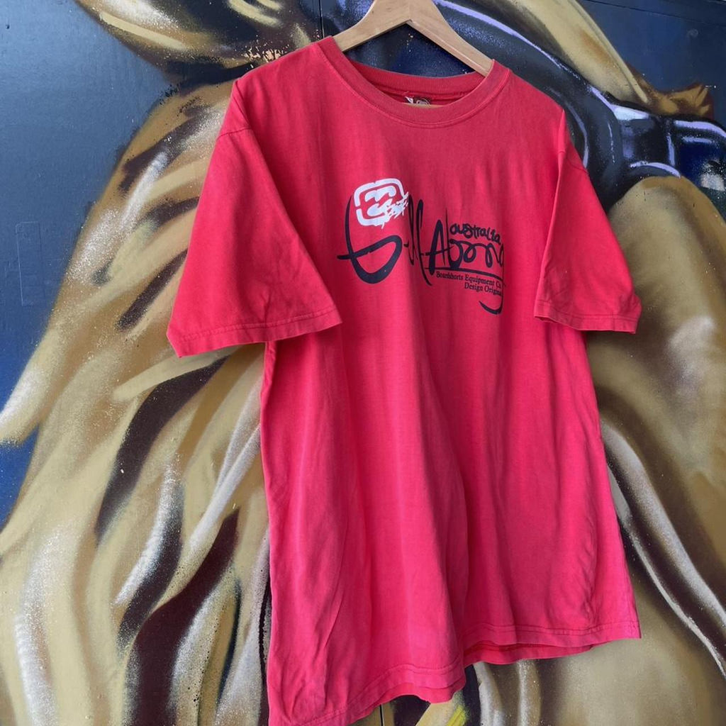 Y2K Billabong Handstyle Logo Tee