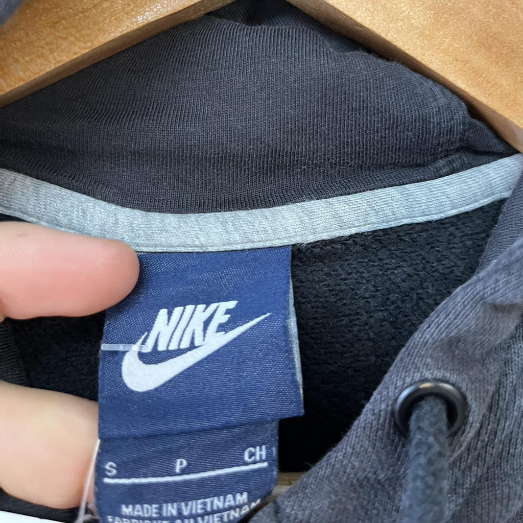 Nike Essential Small Embroidered Swoosh Full Zip Up Hoodie
