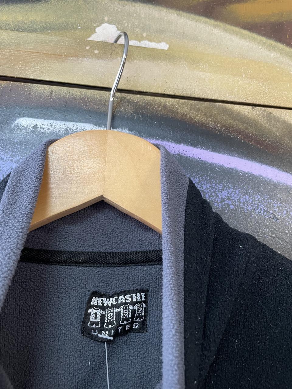 Vintage Newcastle Utd Football Fleece Quarter Zip