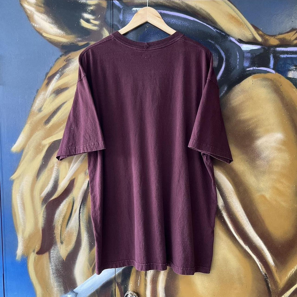 Carhartt Burgandy Pocket Tee