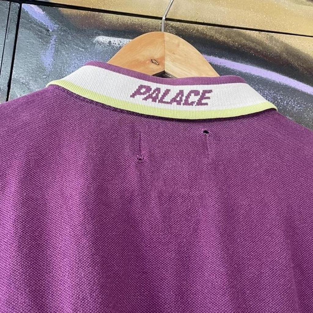 Palace Essential Long Sleeve Polo Tee