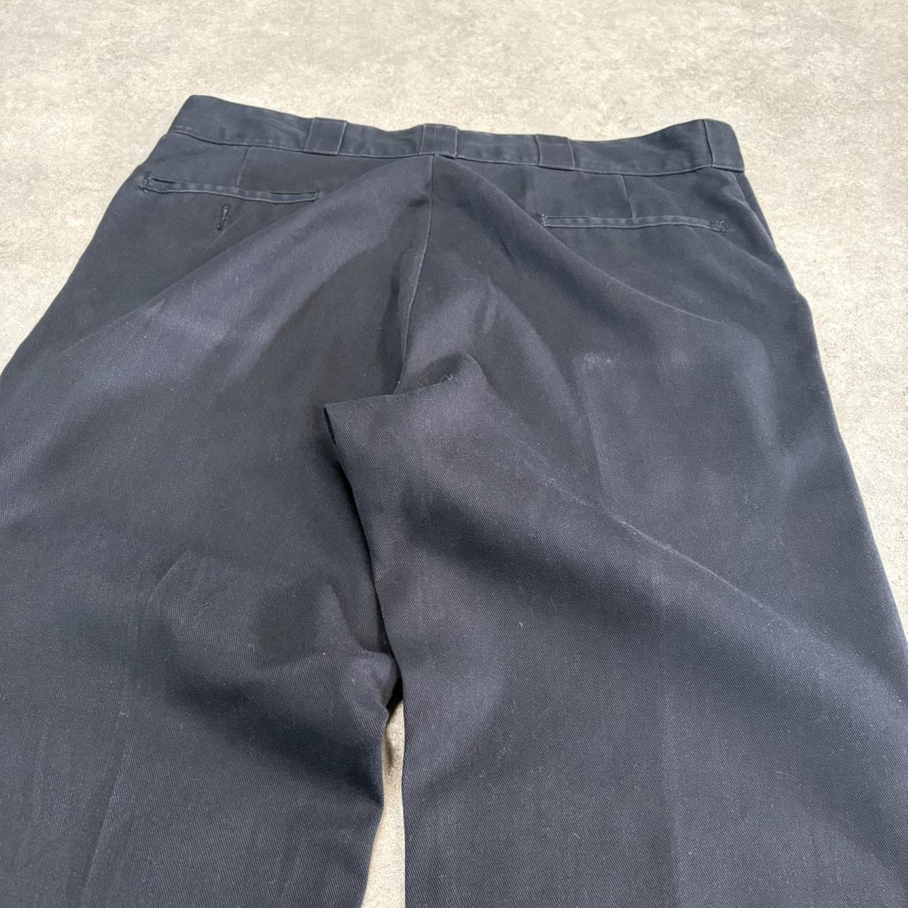 BR1912ZO-U - Vintage retro essential Black Dickies 874 Straight Leg Trousers pants casual workwear #skater #utility #workwear #straightleg #dickies