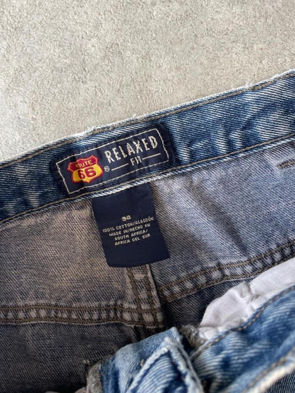 Route 66 Mid Wash Blue Denim Jorts Shorts