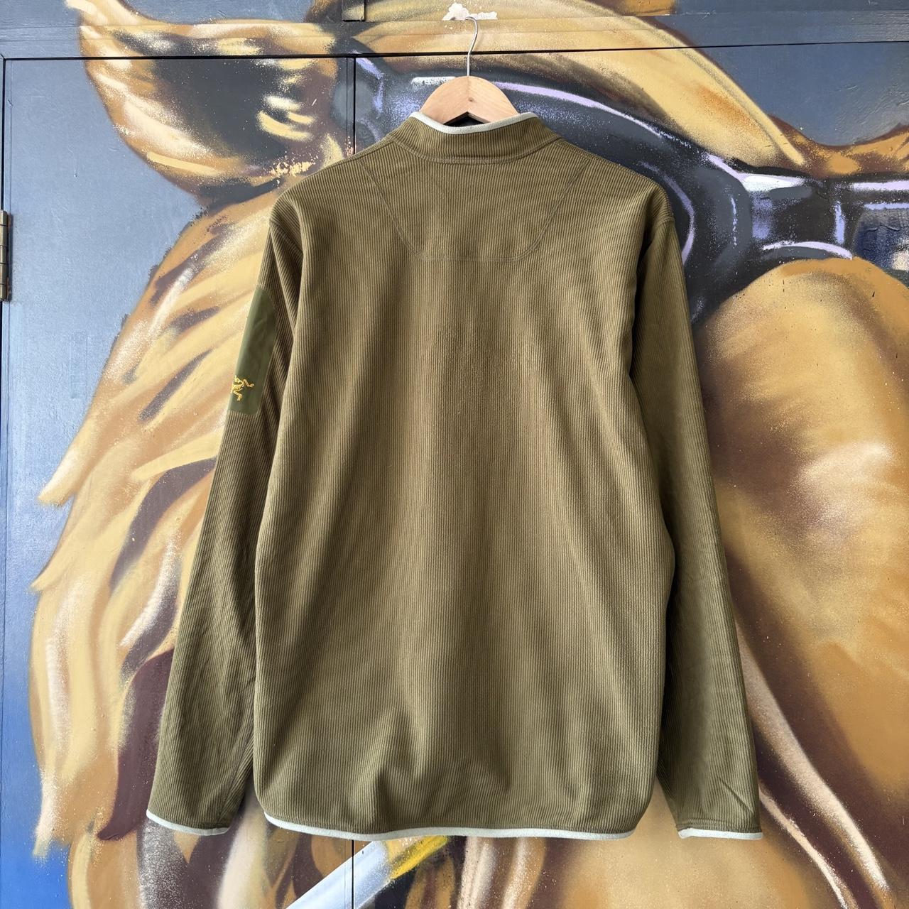 Arc’teryx Jacket Mens Medium Ribbed Lightweight Full Zip Mid Outer Layer Outdoors Gorpcore Hike Trail Jumper Top 90s Y2K 00s