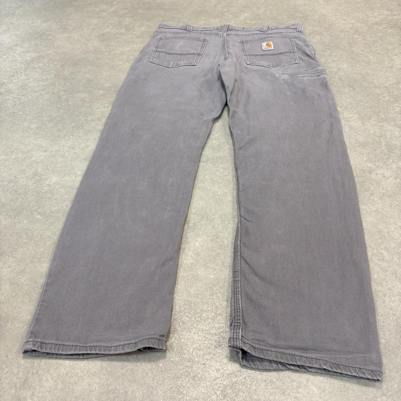 BR2701FT-U - Vintage retro essential Grey Carhartt carpenter Trousers pants casual workwear #skater #utility #workwear #carpenter #carhartt