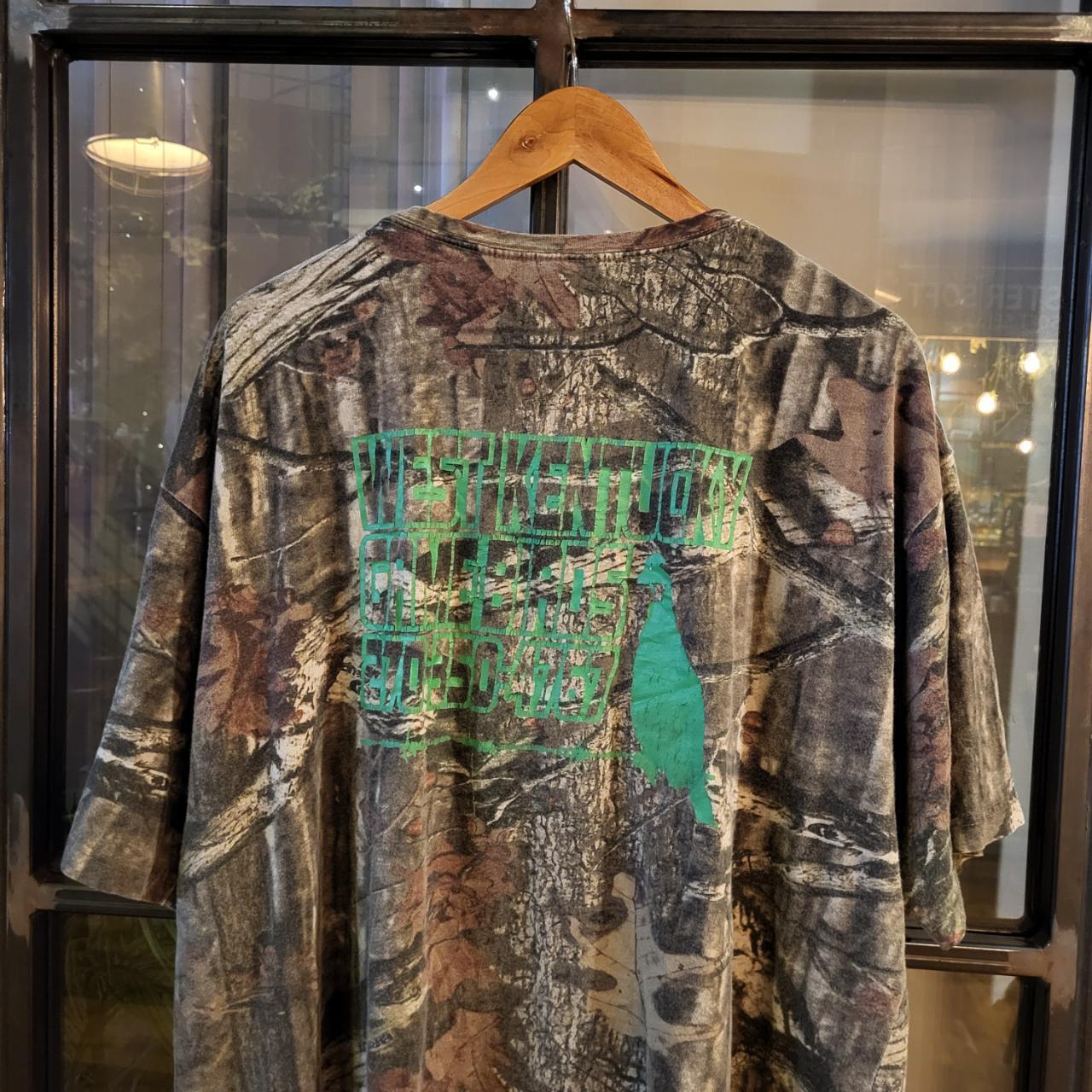 RTT135 - Vintage Retro essential RealTree Camouflage Khaki Green Brown Field Hunting graphic print Top T-Shirt Tee #realtree #utility #camo #hunting