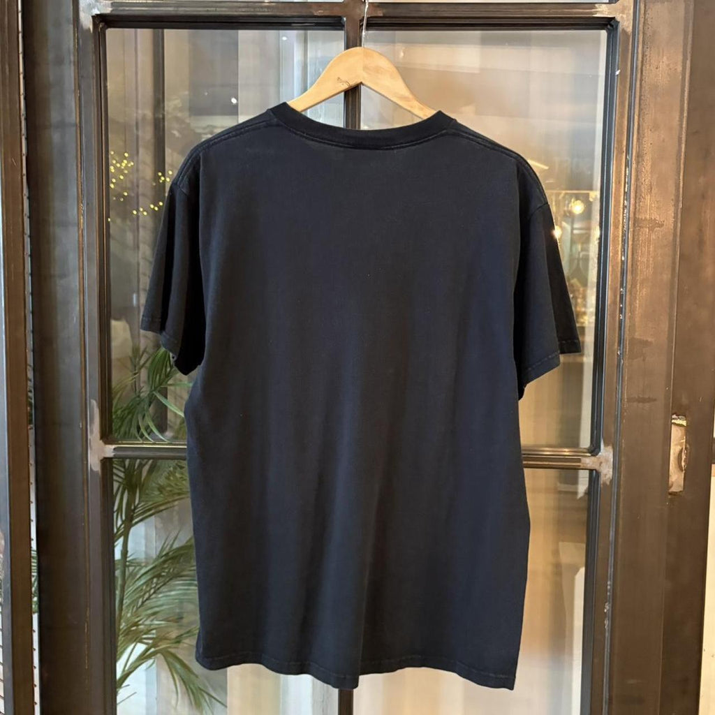 0225I15F - Vintage Retro Essential Black San Francisco The Rock Alcatraz Island Graphic Print Top Tee T-shirt #90s #graphic # #alcatraz #therock #sanfran