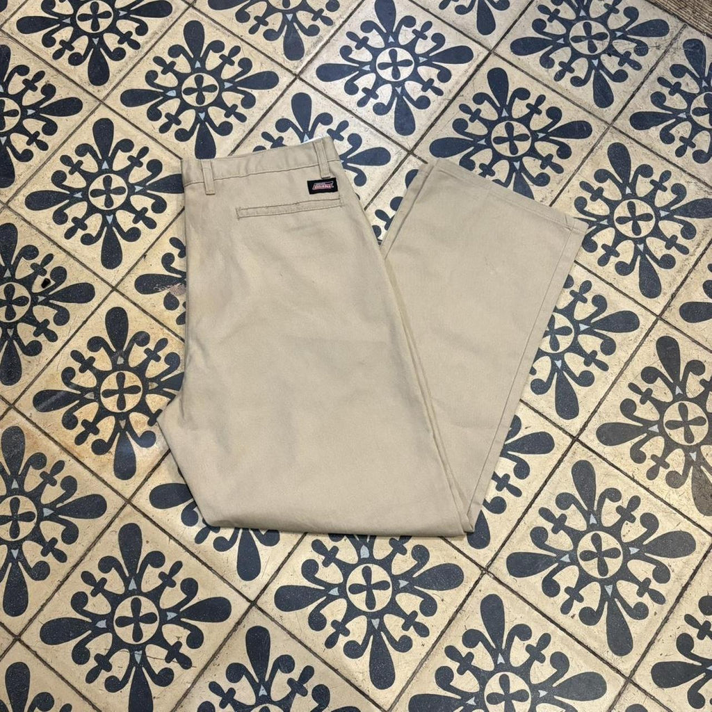 BR2306HU-F - Vintage Retro Essential Beige Dickies Trousers pants casual workwear #skater #utility #workwear #carpenter #dickies