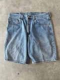 Levi’s 505 Denim Light Wash Blue Jorts Shorts