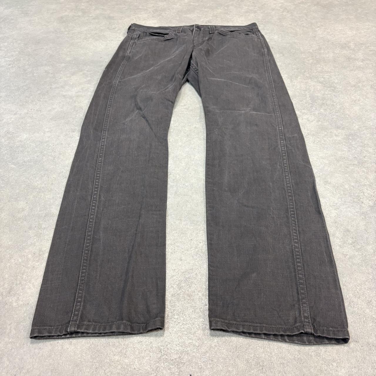 BR2701FL-P - Vintage retro essential  Levi’s 513 Slim Straight Dark Brown Wash Denim Jeans Trousers pants #denim #levis #jeans #skater #levis513