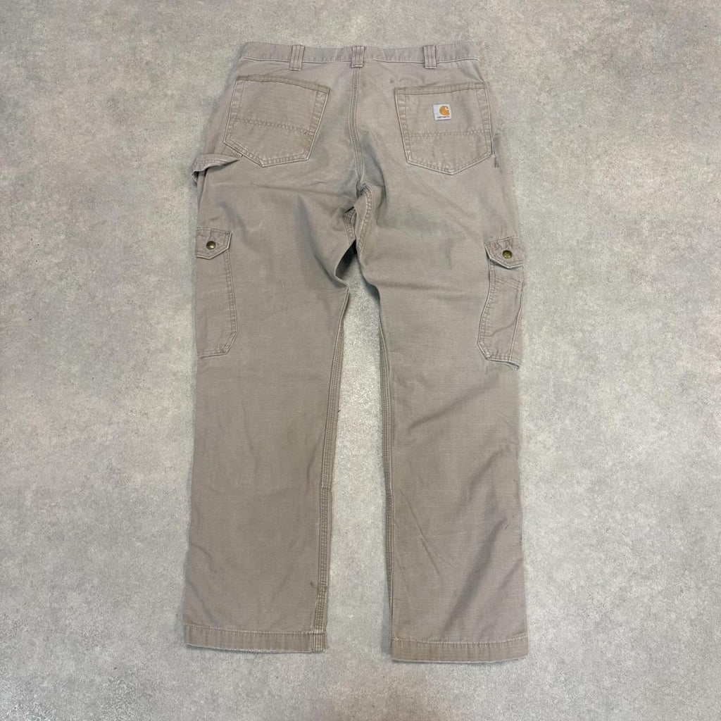 BR2701GN-U - Vintage retro essential  Carhartt Stone ripstop cargo carpenter Trousers pants casual workwear #skater #utility #workwear #carpenter #carhartt