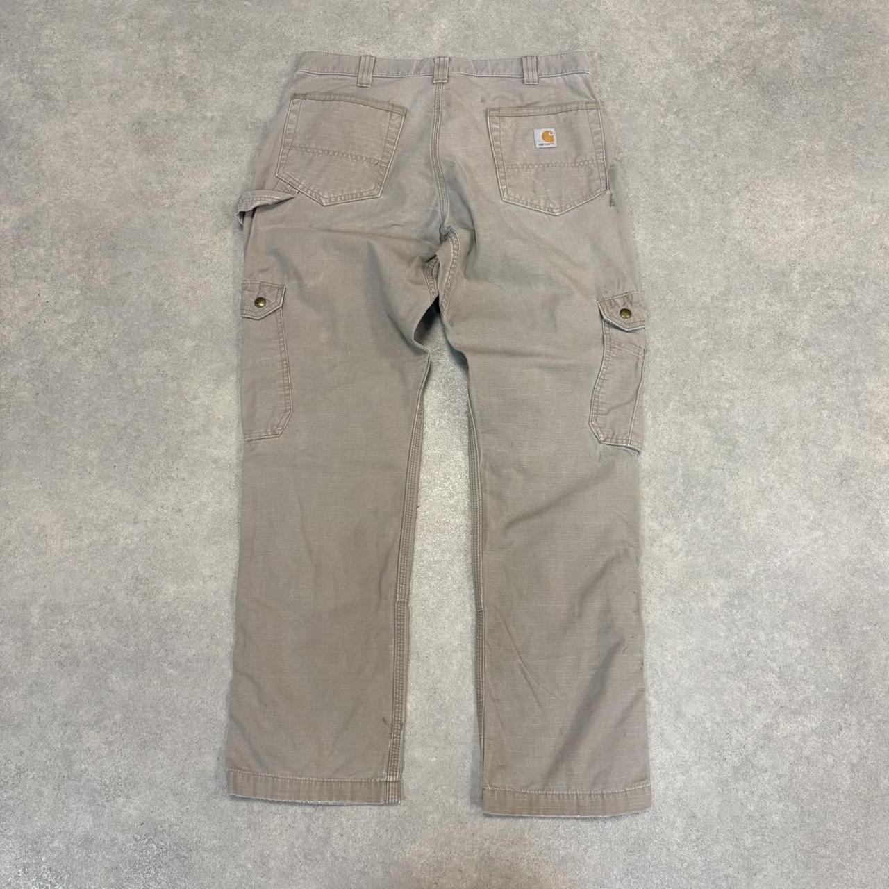 BR2701GN-U - Vintage retro essential  Carhartt Stone ripstop cargo carpenter Trousers pants casual workwear #skater #utility #workwear #carpenter #carhartt
