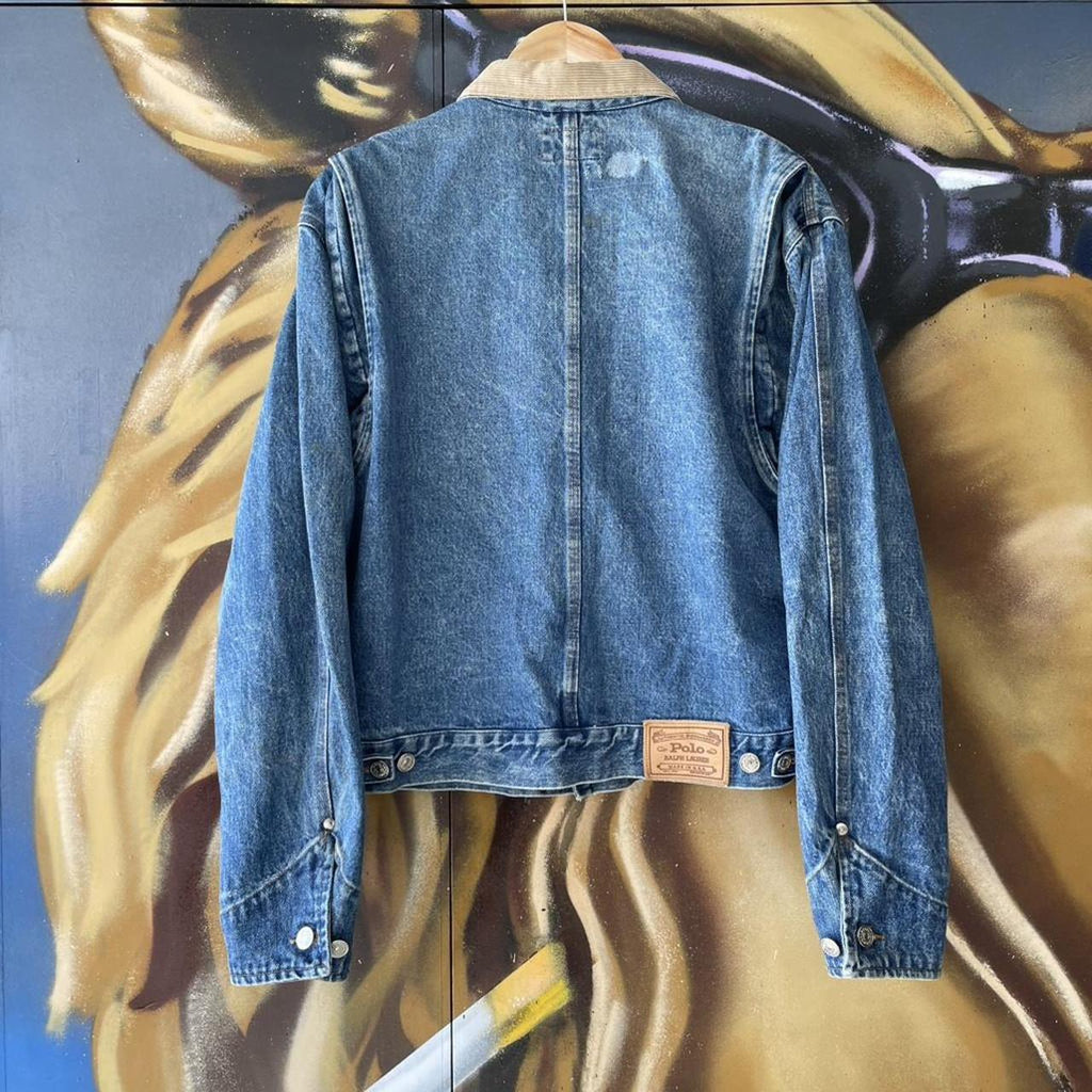 80s Ralph Lauren Denim Workwear Made in USA Jacket