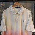 POL455-F - Vintage Retro Ralph Lauren Pink Dyed Polo Shirt Short Sleeve collared button up top  #Y2K #preppy #chiefkeef #oldmoney #ralphlauren
