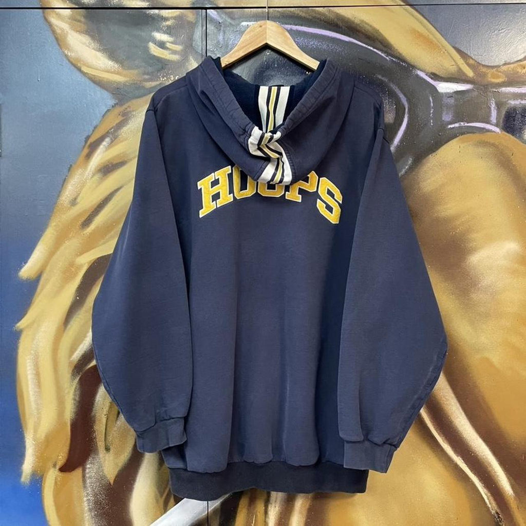 00s Nike Hoops Spellout Basketball Hoodie