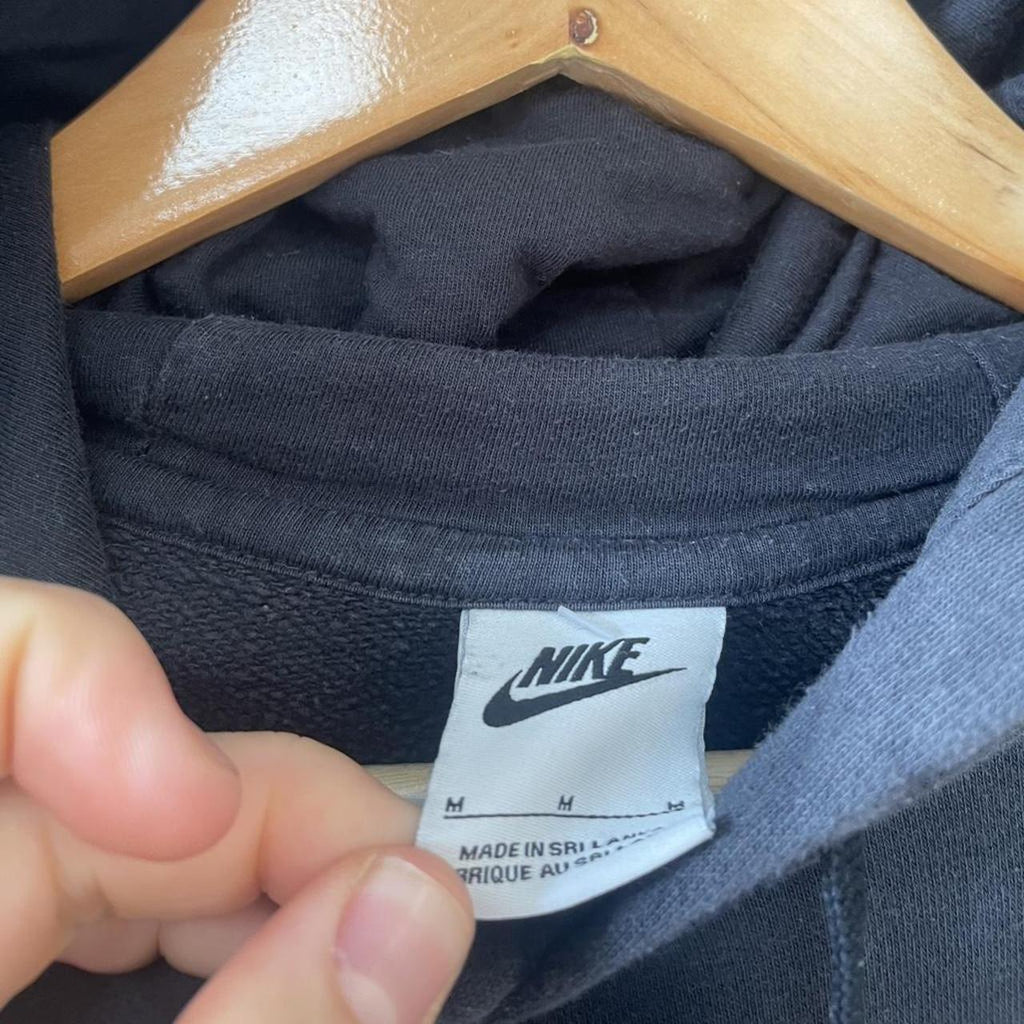 Nike Essential Embroidered Logo Hoodie Y2K Skater Boxy