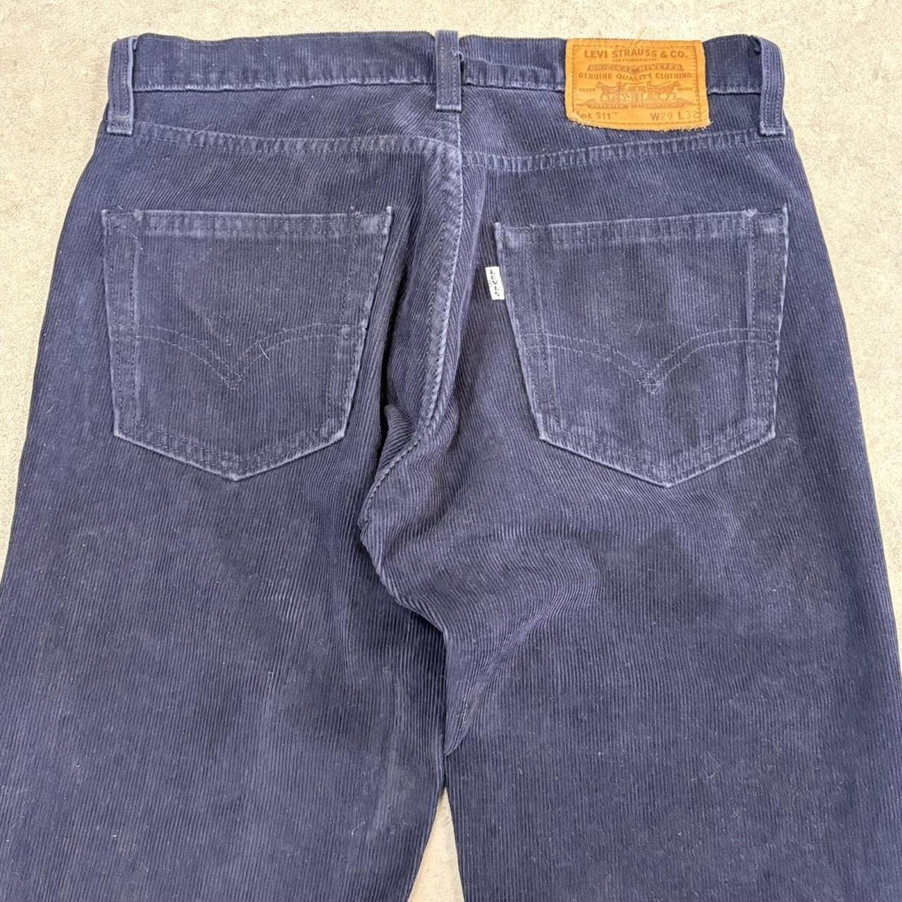 CP2504B-U - Vintage retro essential  Levi’s 511 Slim Straight Leg Navy Wash Denim Jeans Trousers pants #corduroy #levis #levis511 #straightleg