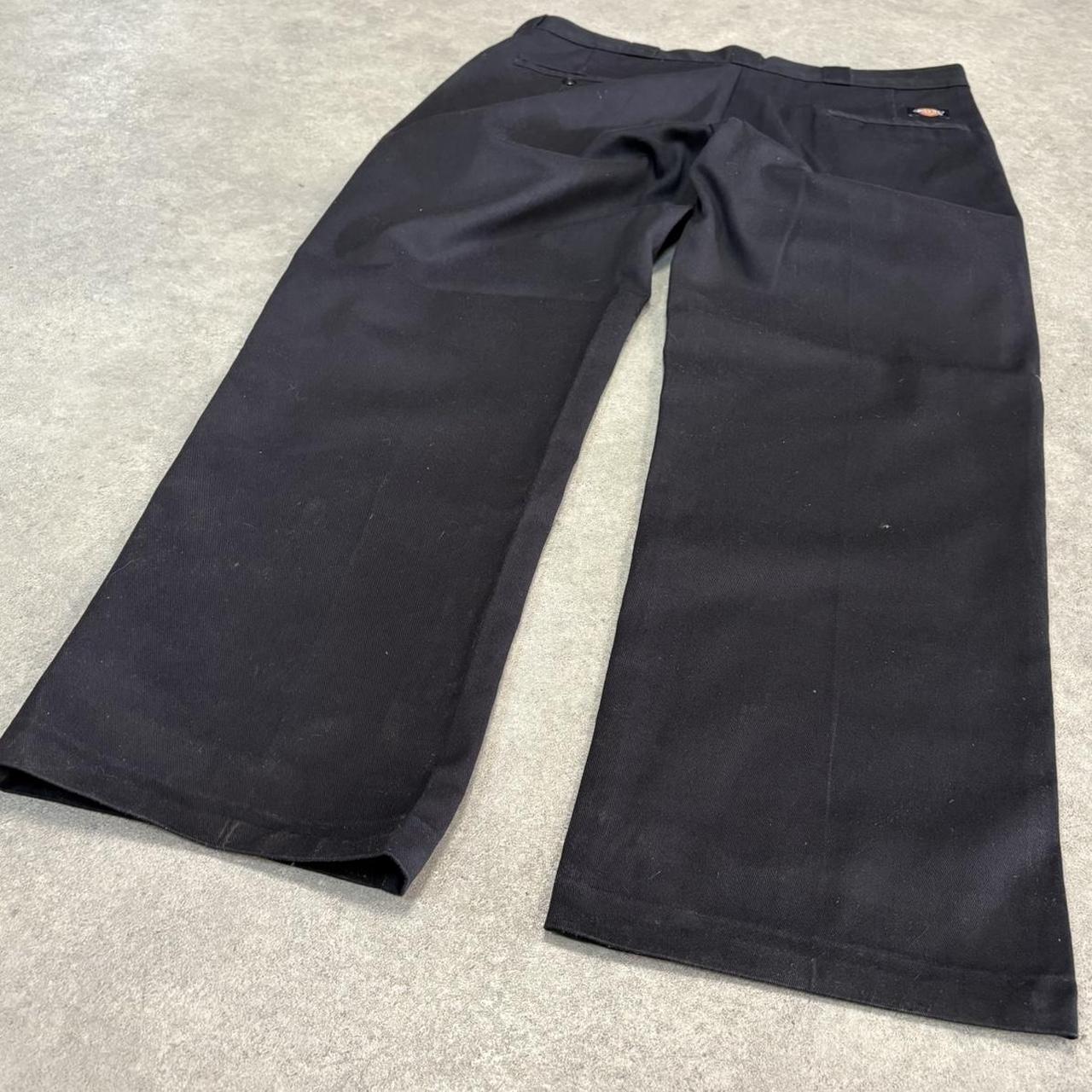 BR1011AT-U - Vintage retro Essential Black Dickies Trousers pants casual workwear #skater #utility #workwear #dickies #straightleg