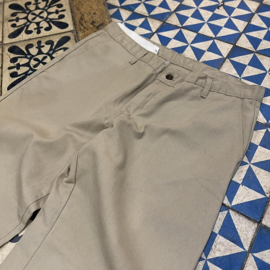 BR2306HU-F - Vintage Retro Essential Beige Dickies Trousers pants casual workwear #skater #utility #workwear #carpenter #dickies