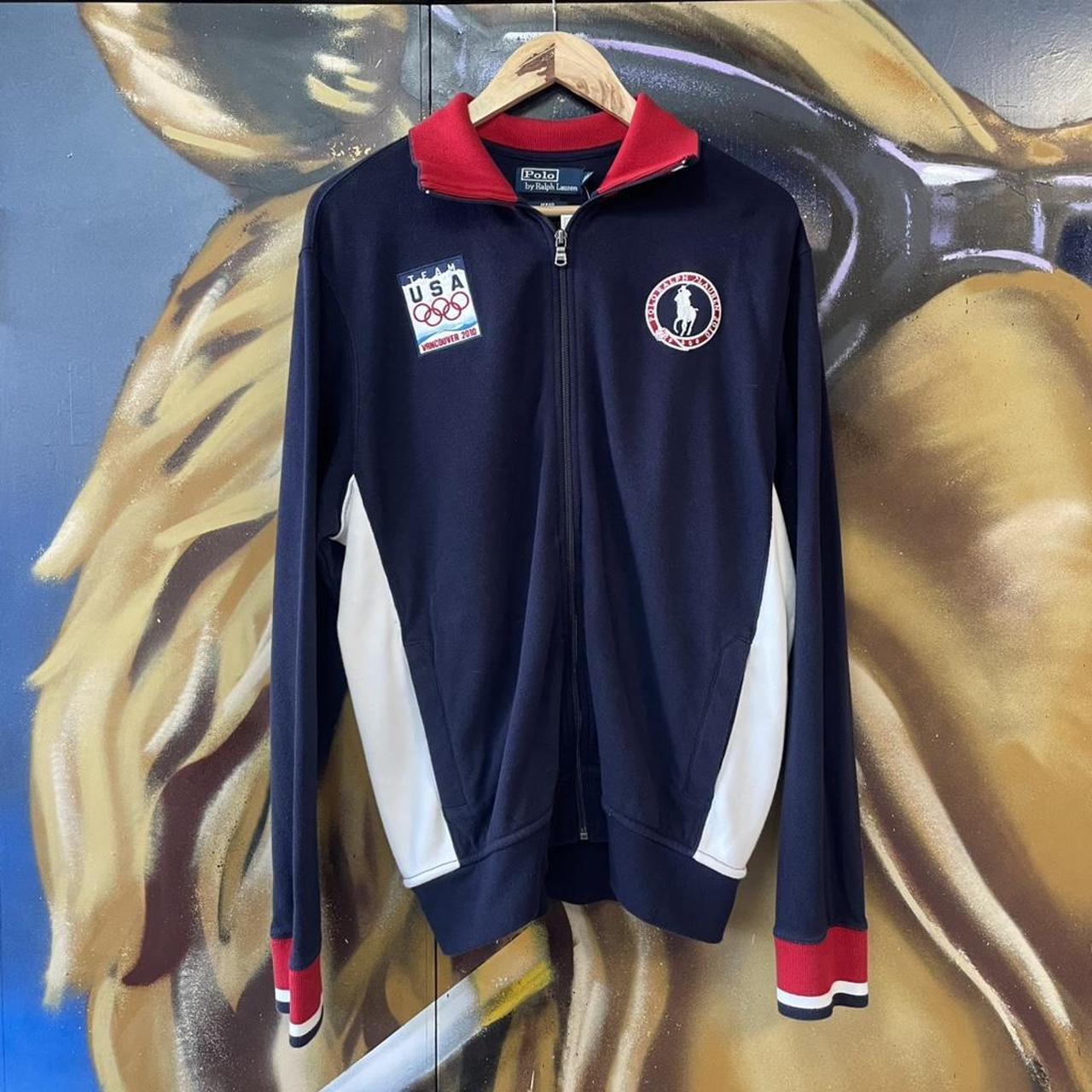 Polo Ralph Lauren Team USA 2010 Vancouver Olympics Full Zip Track Jacket